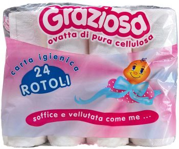 Graziosa 2 rétegű toalett WC papír