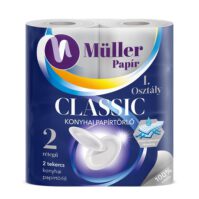 Müller classic háztartási papírtörlő 2 rétegű 2 tekercses