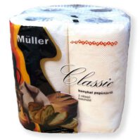 Müller classic háztartási papírtörlő 2 rétegű 4 tekercses