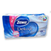Zewa deluxe delicate care Toalett WC papír 3 rétegű illatmentes 8 tekercses csomag