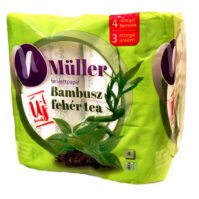 Müller Toalett WC papír 4 rétegű fehér tea illatú 8 tekercses