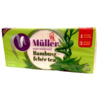 Müller papír zsebkendő Bambusz fehér tea illatú 100 db-os 4 rétegű