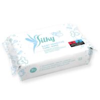 Silky Sensitive 65 lapos visszazárható ápoló baba törlőkendő